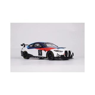 BMW M4 GT4 GT4 WHITE PRESENTATION 2022 OttO mobile 1:18 Resinemodell (Türen, Motorhaube... nicht zu öffnen!)